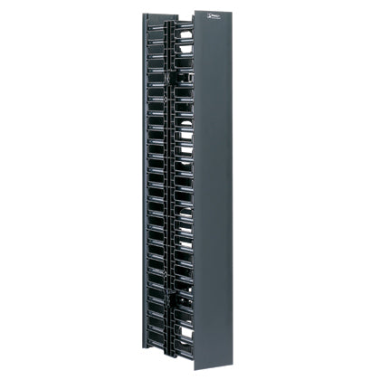 Panduit WMPV45E Cable Manager, Vertical, 2-Sided, 83