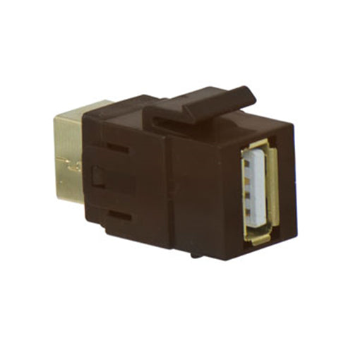 ON-Q WP1221-BR OnQ WP1221-BR USB 2.0 A/B COUPLER I ON-Q WP1221-BR