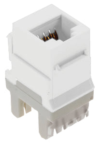 ON-Q WP3475-WH Cat 5e Quick Connect R45 Keystone Insert, White ON-Q WP3475-WH