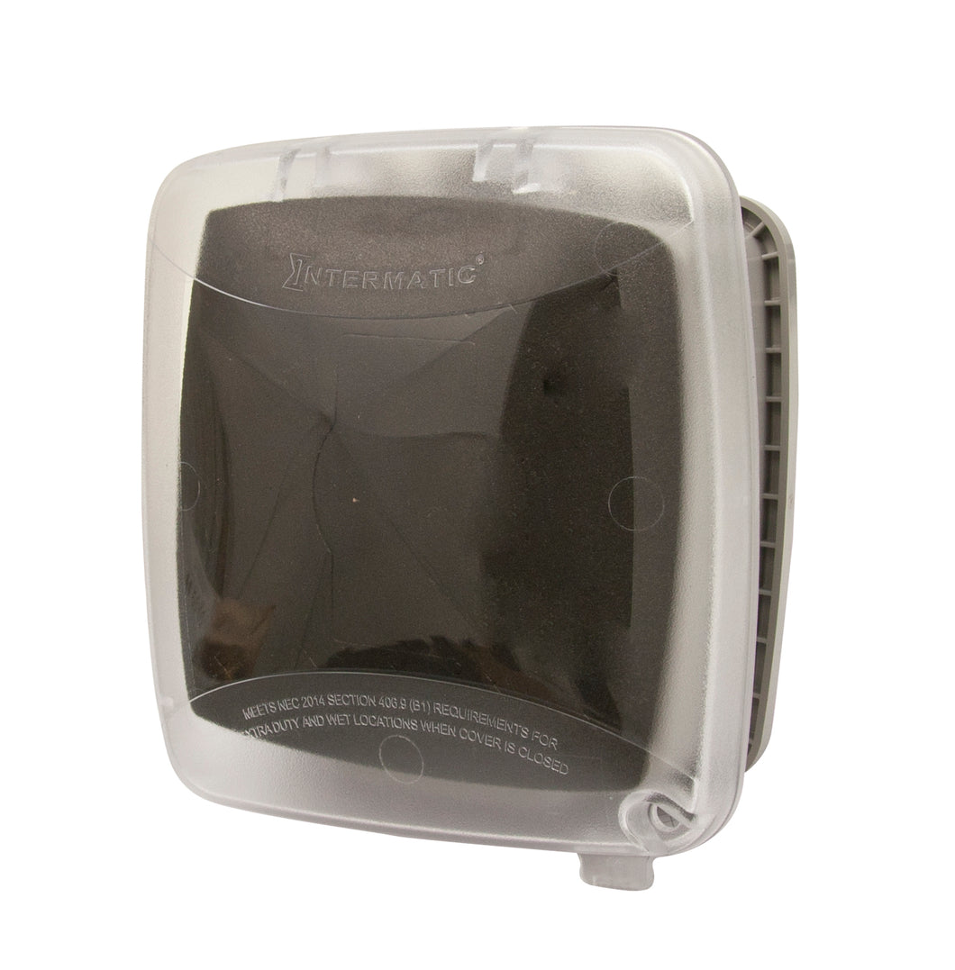 Intermatic WP5221C 2-Gang, Weatherproof Cover  Intermatic WP5221C