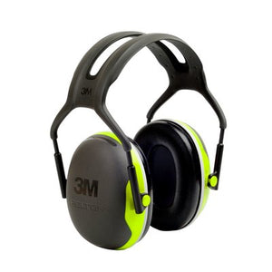 3M X4A Black/Green Peltor Folding Earmuff, NRR 27 dB 3M X4A